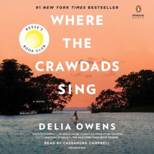 Cover of the audiobook Where the Crawdads Sing by Delia Owens