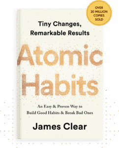 Cover of the audiobook Atomic Habits by James Clear