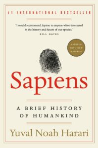 Cover of the audiobook Sapiens by Yuval Noah Harari
